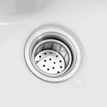  Myjka fryzjerska umywalka uchylna z baterią wężem - biała - zdj. dodatkowe 4