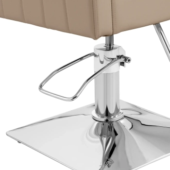  Fotel fryzjerski barberski kosmetyczny z podnóżkiem Physa RIBBLETON - beżowy - zdj. dodatkowe 2