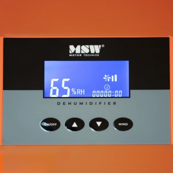  Osuszacz powietrza pochłaniacz wilgoci na kółkach 500 m3/h do 62 m2 650 W - zdj. dodatkowe 2