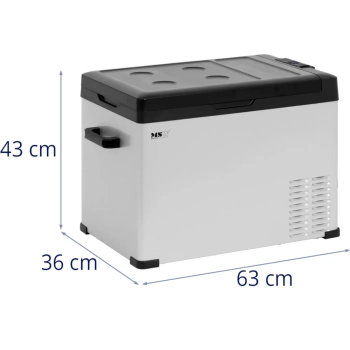  Lodówko zamrażarka samochodowa turystyczna 12/24 V 100-240 V -20-20 C 40 l - zdj. dodatkowe 3
