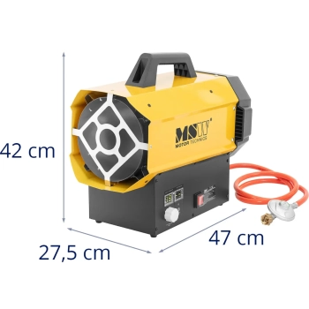  Nagrzewnica dmuchawa gazowa budowlana do 310 m2 40 kW - zdj. dodatkowe 6