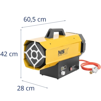  Nagrzewnica dmuchawa gazowa budowlana do 510 m2 60 kW - zdj. dodatkowe 7