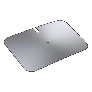  Osłona parasolka przeciwsłoneczna do samochodu na przednią szybę CoolRide 142x75cm - czarna - zdj. dodatkowe 4