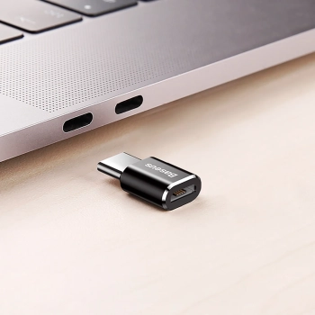  Adapter Mini przejściówka z micro USB na USB-C - czarny - zdj. dodatkowe 9