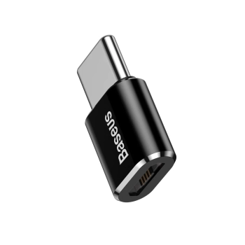  Adapter Mini przejściówka z micro USB na USB-C - czarny - zdj. dodatkowe 2