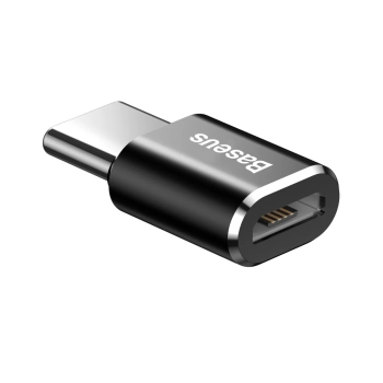  Adapter Mini przejściówka z micro USB na USB-C - czarny - zdj. dodatkowe 4