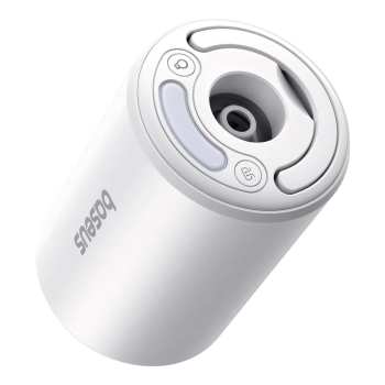  2w1 Pompka turystyczna do materaca i latarką LED PocketGo Pro - biała - zdj. dodatkowe 2