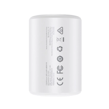  2w1 Pompka turystyczna do materaca i latarką LED PocketGo Pro - biała - zdj. dodatkowe 6