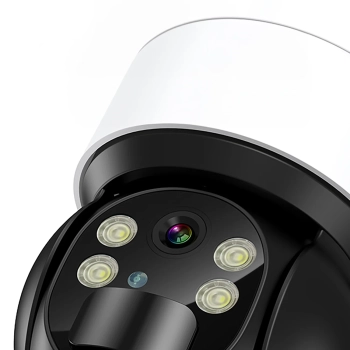  Kamera solarna inteligentna PTZ 4G LTE z panelem słonecznym 5W ASC006-4G - biała - zdj. dodatkowe 2