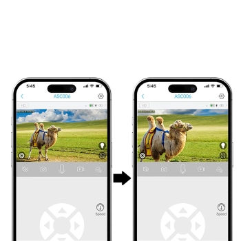  Kamera solarna inteligentna PTZ 4G LTE z panelem słonecznym 5W ASC006-4G - biała - zdj. dodatkowe 4