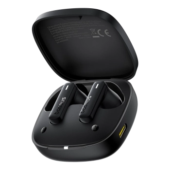  Słuchawki bezprzewodowe Bowie E19 TWS dokanałowe USB-C - czarne - zdj. dodatkowe 1