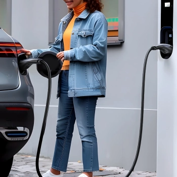  Kabel przewód CCS2 do ładowania samochodu elektrycznego 480V 32A 22kW 5m - czarny - zdj. dodatkowe 10