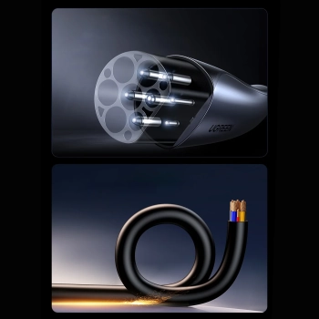  Kabel przewód CCS2 do ładowania samochodu elektrycznego 480V 32A 22kW 5m - czarny - zdj. dodatkowe 6