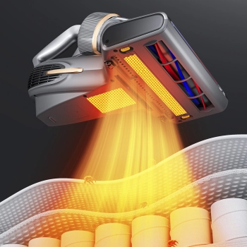  Odkurzacz do materacy dla alergików sterylizacja roztoczy UV i ultradźwięki JIMMY BX7 Pro Max 700W - szary czarny - zdj. dodatkowe 4