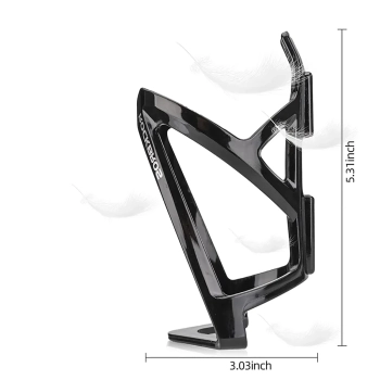  Uchwyt rowerowy na bidon butelkę - czarny - zdj. dodatkowe 3