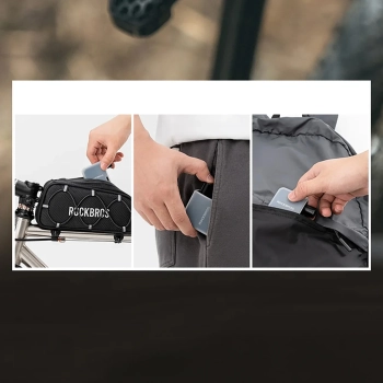  MINI Pompka rowerowa elektryczna USB Schrader Presta 6.9bar 100PSI - czarna - zdj. dodatkowe 5