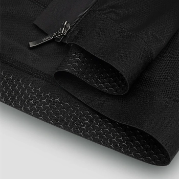  Koszulka rowerowa rozpinana z krótkim rękawem XXXXL - czarna - zdj. dodatkowe 3