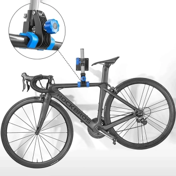  Wielofunkcyjny stojak serwisowy uchwyt do rowerów nablatowy - czarny - zdj. dodatkowe 4