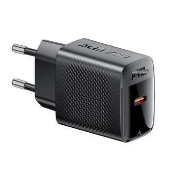  Ładowarka sieciowa A102 GaN USB-C PD 30W - czarna - zdj. dodatkowe 2
