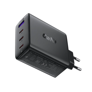  Ładowarka sieciowa A94 GaN2 USB-A 3x USB-C PD 100W - czarna - zdj. dodatkowe 1