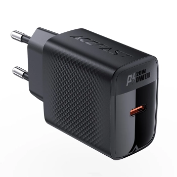  Ładowarka sieciowa A82 GaN USB-C PD 20W - czarna - zdj. dodatkowe 2