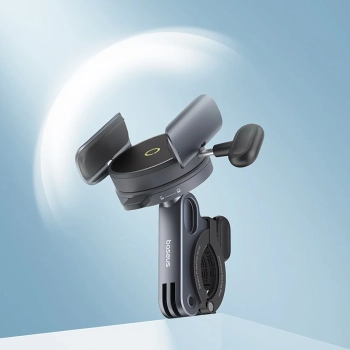  Uchwyt magnetyczny na telefon na kierownicę rower hulajnogę skuter motor PrimeTrip - czarny - zdj. dodatkowe 10