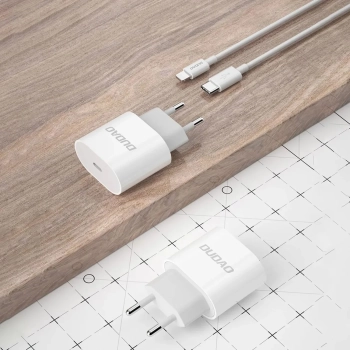  Mała ładowarka sieciowa A14EUC PD 20W USB-C + kabel USB-C - biała - zdj. dodatkowe 6