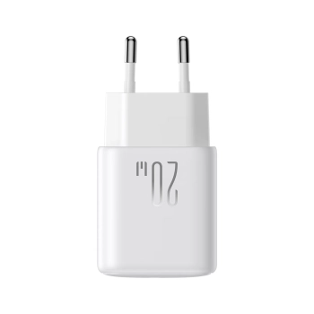  Ładowarka sieciowa USB-C PD QC 20W + kabel USB-C 1m - biała - zdj. dodatkowe 2