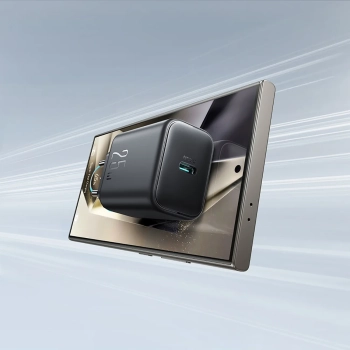  Ładowarka sieciowa USB-C 25W SFC PPS PD + kabel USB-C 1m - czarna - zdj. dodatkowe 10