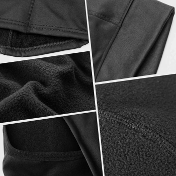  Kominiarka sportowa ocieplana oddychająca - czarna - zdj. dodatkowe 4