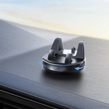  Uchwyt samochodowy z podstawką na telefon na deskę rozdzielczą - czarny - zdj. dodatkowe 8