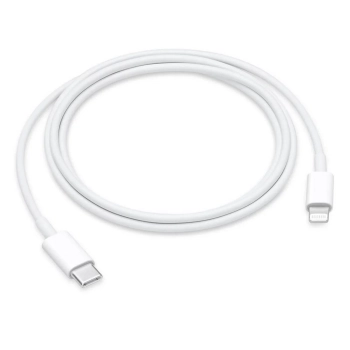 Kabel przewód oryginalny Apple USB-C - iPhone Lightning 1m - biały