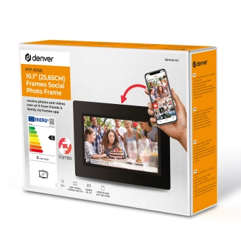  Ramka cyfrowa 10.1'' 16GB microSD Frameo PFF-1015B - czarna - zdj. dodatkowe 6