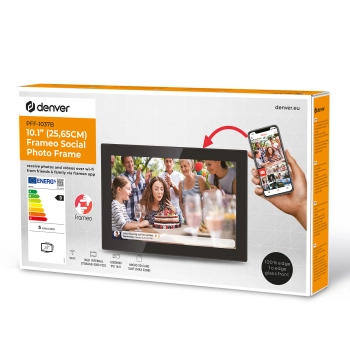  Ramka cyfrowa 10.1'' 16GB microSD WiFi Frameo PFF-1037B - czarna - zdj. dodatkowe 10