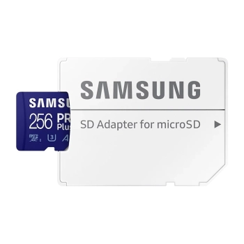 Karta pamięci Samsung MicroSDXC 256Gb PRO Plus z adapterem microSD