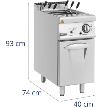  Makaroniarka warnik do makaronu elektryczny wolnostojący 400 V 9 kW - zdj. dodatkowe 9