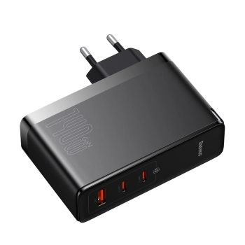  Szybka ładowarka GaN5 Pro 2xUSB-C+USB-A 140W EU - czarna - zdj. dodatkowe 2
