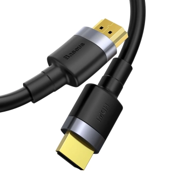  Kabel przewód HDMI 2.0 4K 60 Hz 3D 18 Gbps 1m - czarny - zdj. dodatkowe 2