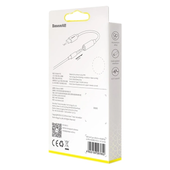  Adapter przejściówka do słuchawek USB-C - mini jack 3.5mm DAC 24 bit 48KHz - szary - zdj. dodatkowe 6