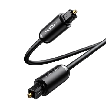 Kabel przewód optyczny audio Toslink SPDIF 3m - czarny