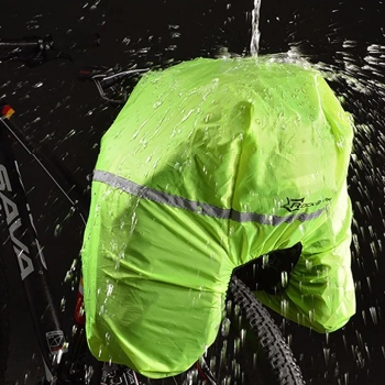  Torba rowerowa na bagażnik 35l z rozkładanymi kieszeniami A6-03BK - czarna - zdj. dodatkowe 2