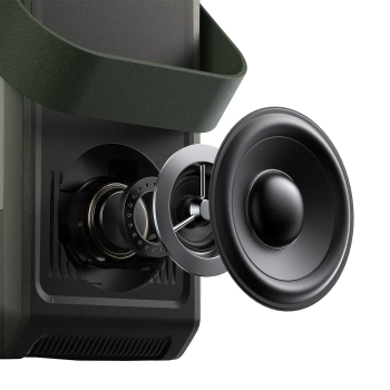  Powerbank turystyczny 75000mAh 100W USB-C USB-A lampka sygnał SOS - zielony - zdj. dodatkowe 3