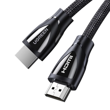 Kabel przewód audio video HDMI 2.1 8K 60Hz 4K 120Hz 1m - czarny