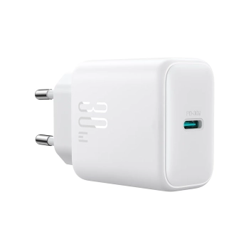  Ładowarka sieciowa USB-C PD 30W QC SFC + kabel USB-C 1m - biały - zdj. dodatkowe 7