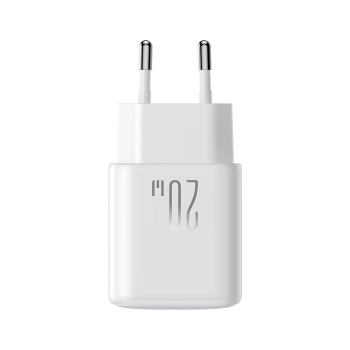  Ładowarka sieciowa USB-C USB-A 20W PD QC 3.0 - biała - zdj. dodatkowe 2
