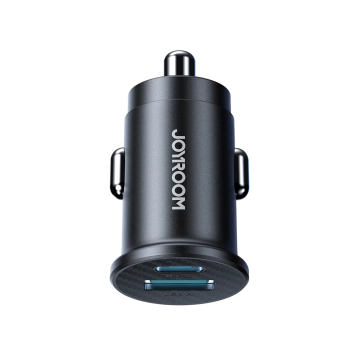  Ładowarka samochodowa Mini 15W USB-A USB-C - czarna - zdj. dodatkowe 4