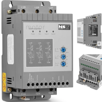 Soft starter do łagodnego rozruchu silników 3 A 1.5 kW 400 / 100-240 V