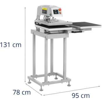  Prasa termotransferowa pneumatyczna podwójna 40 x 50 cm - zdj. dodatkowe 3