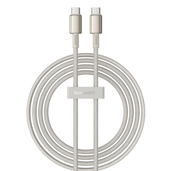 Kabel przewód Tungsten Gold USB-C 100W 2m - złoty