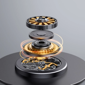  Stojak biurkowy uchwyt na telefon tablet - czarny - zdj. dodatkowe 4